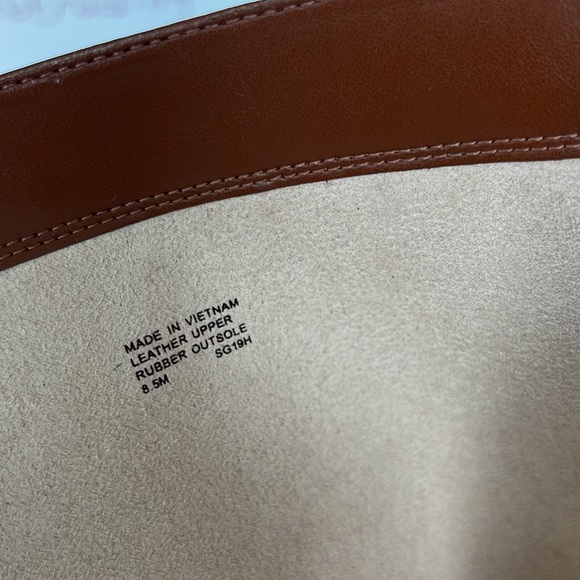 Michael Kors brown leather boots side zip and straps riding boots size 8.5M - Picture 13 of 15